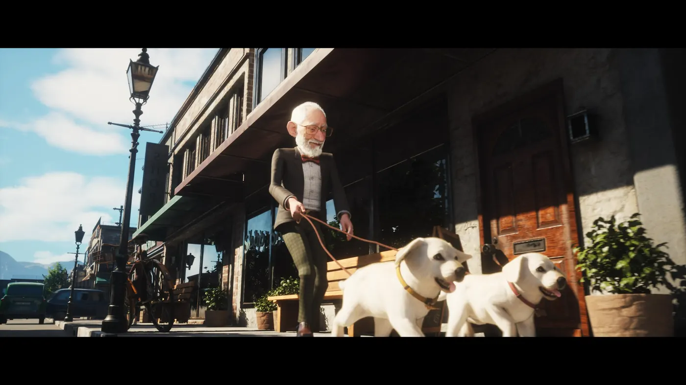 But, first…a walk.